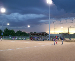 Summer time baseball RETOUCH